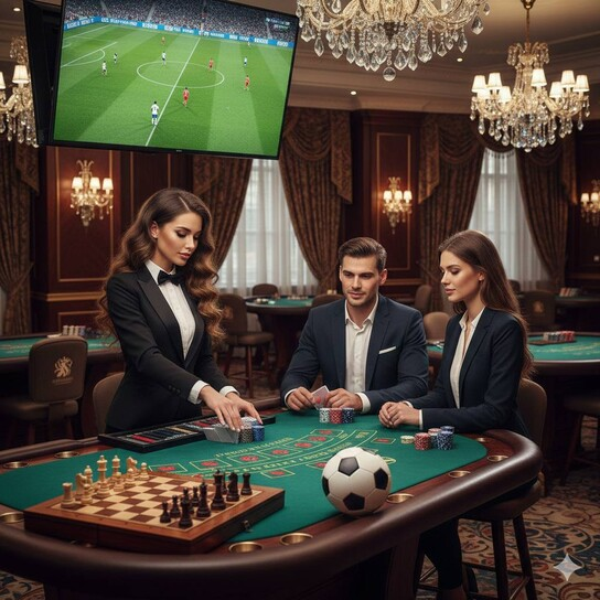 麻将运势测算示意图